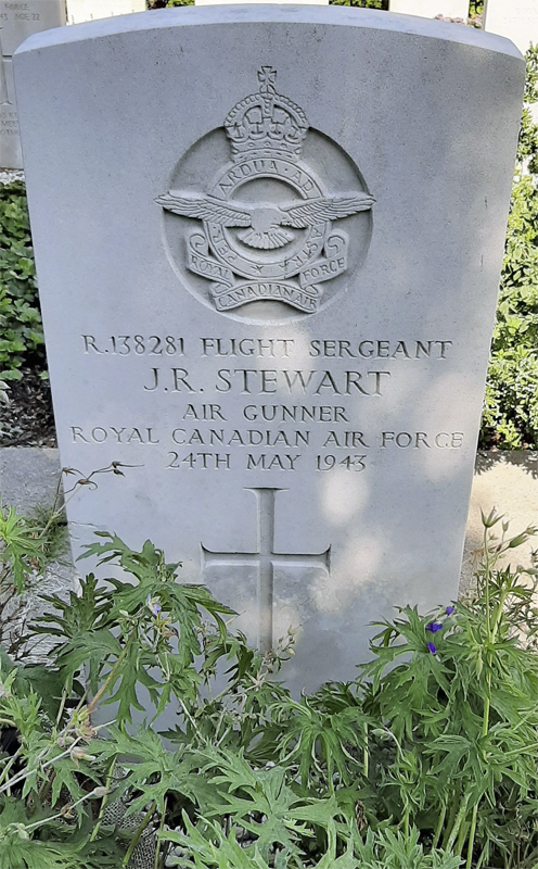 F/Sgt Joseph Robert Stewart<br /><br /><br />died on active duty - May 24th, 1943
